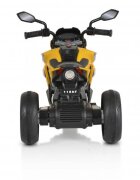 MONI Motocicleta electrica pentru copii Bo Colombo Yellow 12V 60W cu oglinzi suport picioare muzica si lumini