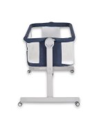 MONI Patut co-sleeper cu inaltime reglabila si saltea inclusa Pengy Albastru