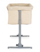 MONI Patut Co-Sleeper Mystery Beige 93x69x72-84 cm multifunctional cu laterala culisantafunctie leganarepozitie anti-reflux 5 pozitii de reglare a inaltimiisaltea si geanta transport incluse