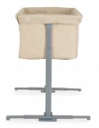 MONI Patut Co-Sleeper Mystery Beige 93x69x72-84 cm multifunctional cu laterala culisantafunctie leganarepozitie anti-reflux 5 pozitii de reglare a inaltimiisaltea si geanta transport incluse