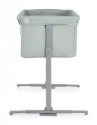 MONI Patut Co-Sleeper Mystery Green 93x69x72-84 cm multifunctional cu laterala culisantafunctie leganarepozitie anti-reflux 5 pozitii de reglare a inaltimiisaltea si geanta transport incluse