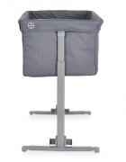MONI Patut Co-Sleeper Mystery Grey 93x69x72-84 cm multifunctional cu laterala culisantafunctie leganarepozitie anti-reflux 5 pozitii de reglare a inaltimiisaltea si geanta transport incluse