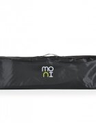 MONI Patut pliabil de calatorie 2in1 Sleepy New Grey 120x60cm cu 2 niveleroti cu blocareusa de acces cu fermoarlaterala cu plasa de ventilatiepliabil compactsaltea pliabilabara cu jucariisaltea de infasat si geanta