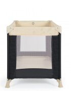 MONI Patut pliabil de calatorie Solo Beige cu un nivelpliere compactasaltea pliabila si geanta transport incluselaterale cu plasa de ventilatieusa de acces cu fermoarideal pentru calatorii sau vizite la bunici