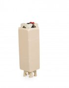 MONI Patut pliabil de calatorie Solo Beige cu un nivelpliere compactasaltea pliabila si geanta transport incluselaterale cu plasa de ventilatieusa de acces cu fermoarideal pentru calatorii sau vizite la bunici