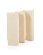 MONI Patut pliabil de calatorie Solo Beige cu un nivelpliere compactasaltea pliabila si geanta transport incluselaterale cu plasa de ventilatieusa de acces cu fermoarideal pentru calatorii sau vizite la bunici