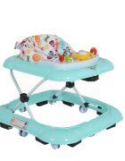 MONI Premergator copii Jungle Mint pliabil compactcu panou interactiv muzicalspatar inalthusa detasabilainaltime reglabila