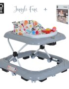 MONI Premergator cu panou interactiv Jungle Fun Plus Grey