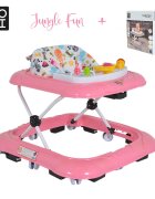 MONI Premergator cu panou interactiv Jungle Fun Plus Pink