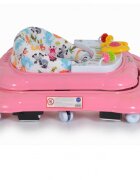 MONI Premergator cu panou interactiv Jungle Pink