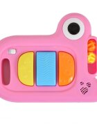 MONI Premergator cu panou muzical si jucarii Zizzy Pink