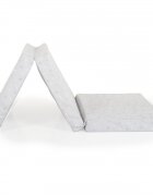 MONI Saltea pliabila pentru copii Mirage Grey 120x60x6 cmhusa din bumbacmiez din spuma poliuretanica de inalta calitatepliere compactahusa detasabila cu fermoar