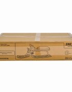MONI Sanie cu volan Snowy Pink cu scaun moale si cadru metalicfranghie inclusagreutate admisa 50 kg