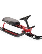 MONI Saniuta cu volan pentru copii Snowy Red