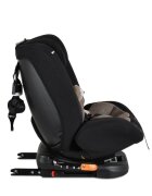 MONI Scaun auto cu isofix i-Maxx Cool-beige 40-150 cm sezut rotativcertificat I-Sizesistem de fixare sonorspatar reglabil in 5 pozitiipernuta gatjucarie plus si protectie centura incluse