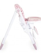MONI Scaun de masa pliabil cu inaltime reglabila si husa impermeabila Cocomero Pink