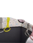 MONI Set 2 inele pentru tarc de joaca PinkGrey
