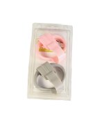 MONI Set 2 inele pentru tarc de joaca PinkGrey