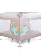MONI Tarc de joaca pliabil pentru copii 93x93 cm Giant Giant Grey