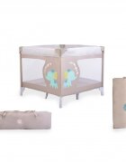 MONI Tarc de joaca pliabil pentru copii 93x93 cm Giant Giant Grey