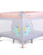 MONI Tarc de joaca pliabil pentru copii 93x93 cm Giant Giant Light Pink