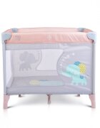 MONI Tarc de joaca pliabil pentru copii 93x93 cm Giant Giant Light Pink