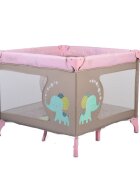 MONI Tarc de joaca pliabil pentru copii 93x93 cm Giant Giant Pink