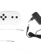 MONI Tractor electric pentru copii Rancher Blue 70W cu remorca si telecomanda pornire la buton Panou audio lumini si claxon