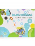 MONI Trenulet pentru baloane de sapun Blue Wheels cu muzica si luminiManer detasabil2x60ml solutie de baloane incluse