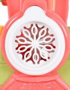 MONI Trenulet pentru baloane de sapun Red Wheels cu muzica si luminiManer detasabil2x60ml solutie de baloane incluse