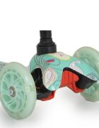 MONI Trotineta intuitiva cu inaltime reglabila intre 50-74cmroti cu lumini LEDde la 3ani si pana la 40kg Fidget Mint