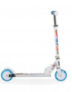 MONI Trotineta pliabila cu baza antiderapantainaltime ghidon reglabila 60-82 cm si roti PUde la 3ani si pana la 20kg Magic Blue
