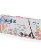 MONI Trotineta pliabila cu baza antiderapantainaltime ghidon reglabila 60-82 cm si roti PUde la 3ani si pana la 20kg Magic Pink
