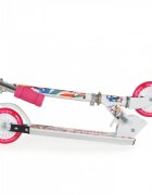 MONI Trotineta pliabila cu baza antiderapantainaltime ghidon reglabila 60-82 cm si roti PUde la 3ani si pana la 20kg Magic Pink