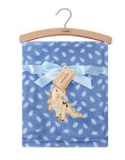 Mother's Choice Paturica din fleece Mothers Choice pentru bebelusi dinozaur