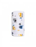 Mother's Choice Paturica din fleece pentru bebelusi model autovehicule