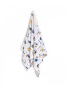 Mother's Choice Paturica din fleece pentru bebelusi model autovehicule