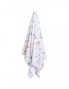 Mother's Choice Paturica din fleece pentru bebelusi model fluturasi