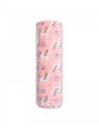 Mother's Choice Paturica din fleece pentru bebelusi model unicorni