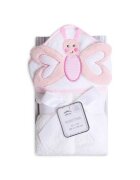 Mother's Choice Prosop bebe cu gluga din bumbac fluturas