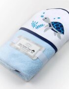 Mother's Choice Prosop bebe cu gluga din bumbac Testoasa