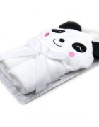 Mother's Choice Prosop bebe cu gluga din bumbac ursulet panda