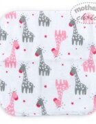 Mother's Choice Set 12 mini prosopele pentru bebelusi alb si roz