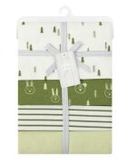 Mother's Choice Set 4 paturici subtiri din bumbac pentru bebelusi unisex Verde