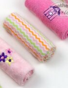 Mother's Choice Set 6 mini prosopele pentru bebelusi roz