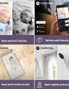 MOTOROLA Video monitor digital + Wi-Fi VM65X Connect