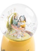Moulin Roty Glob muzical cu zapada Trois petits lapins