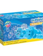 Moxy Pistol pentru baloane de sapun Bubble Shooter cu 50 ml solutie inclusa albastru