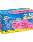 Moxy Pistol pentru baloane de sapun Bubble Shooter cu 50 ml solutie inclusa roz