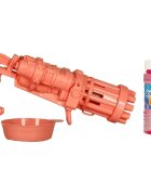 Moxy Pistol pentru baloane de sapun Bubble Shooter cu 50 ml solutie inclusa roz